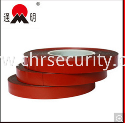 Red Film Double Sided Adhesive Permanent Foam Tape